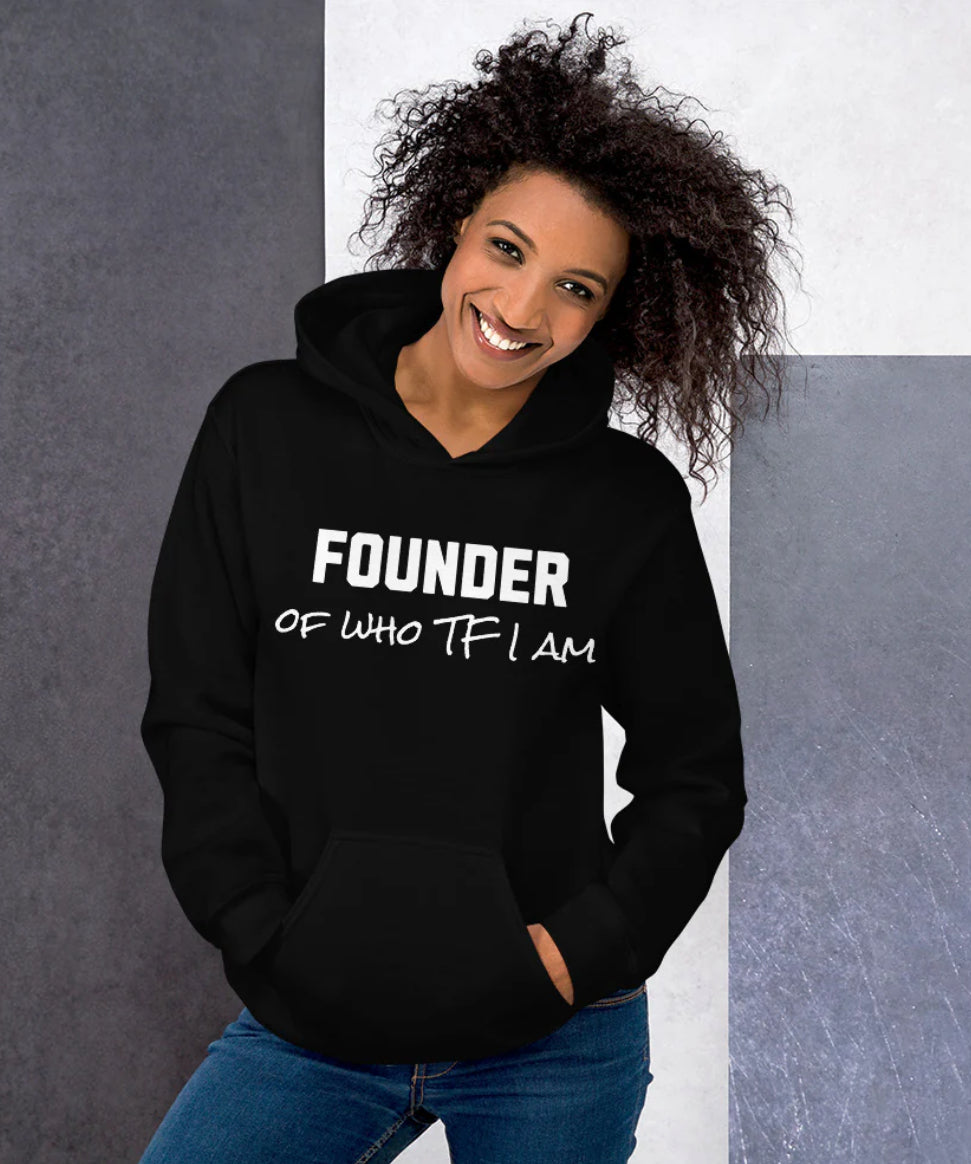 Founder of who tf I am tee/ hoodie