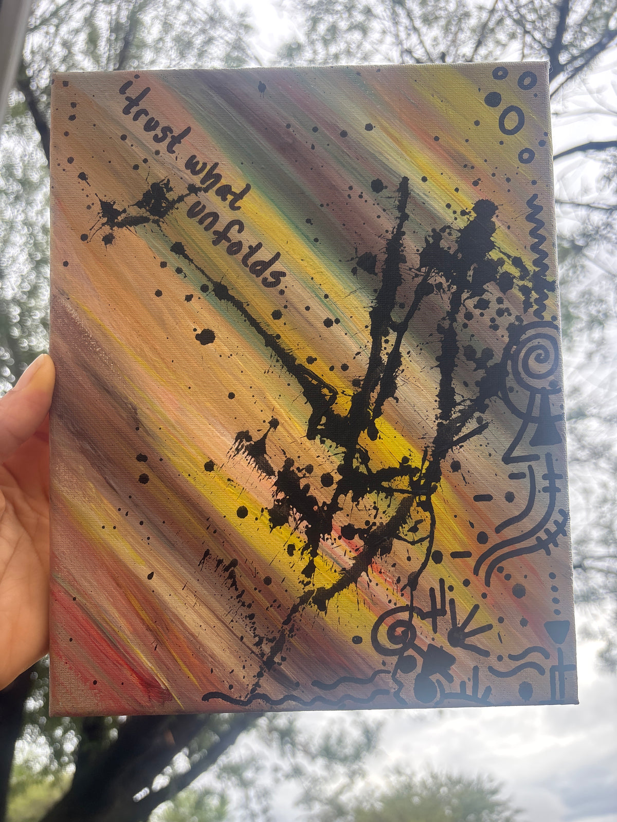 “Unscripted” 9x11