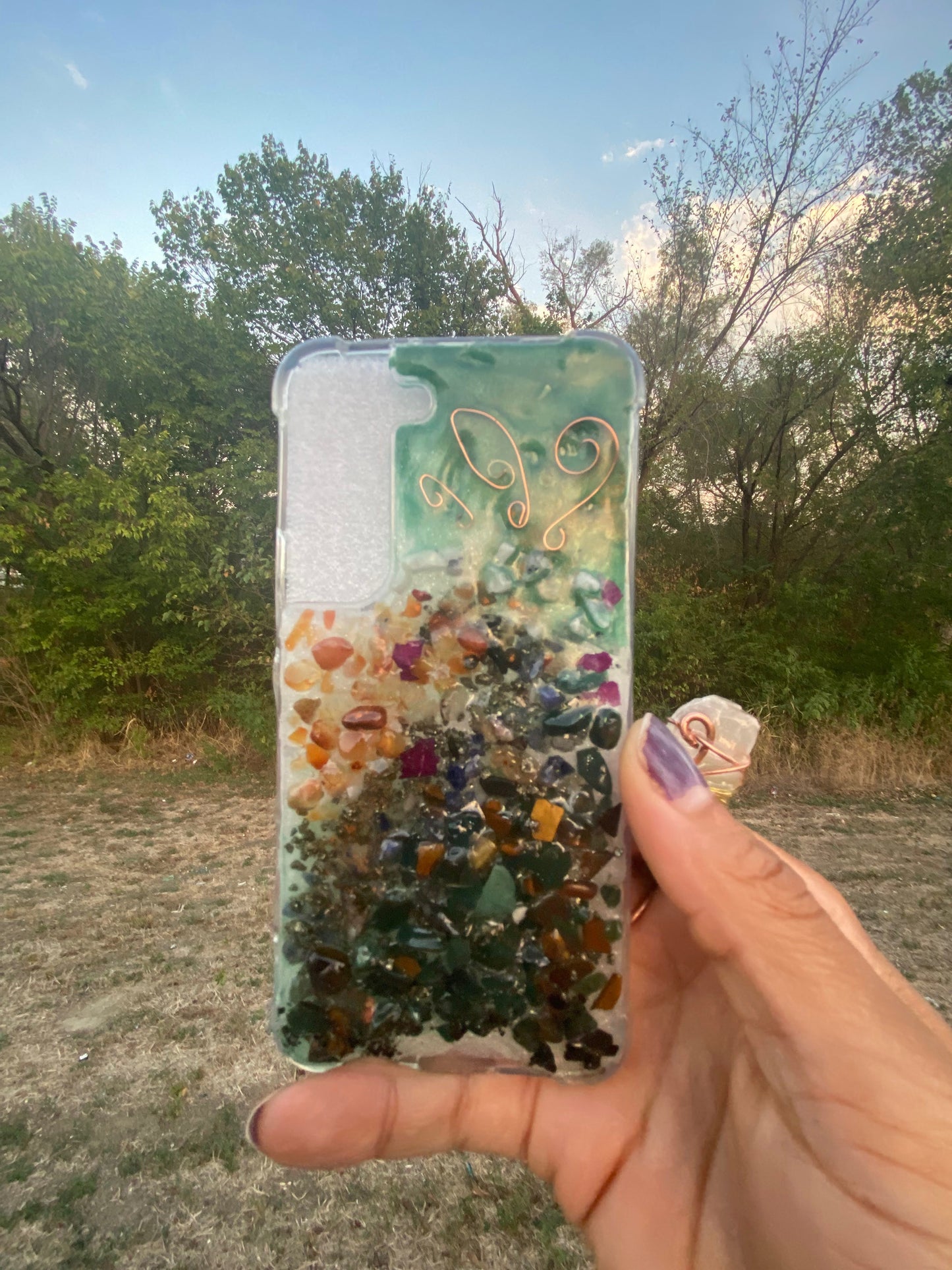 Custom Orgonite Phone Case