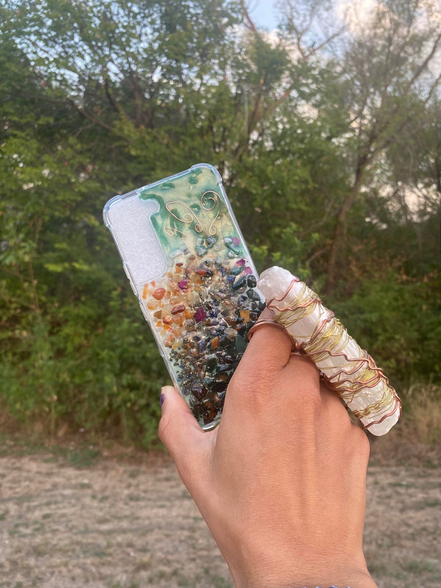 Custom Orgonite Phone Case