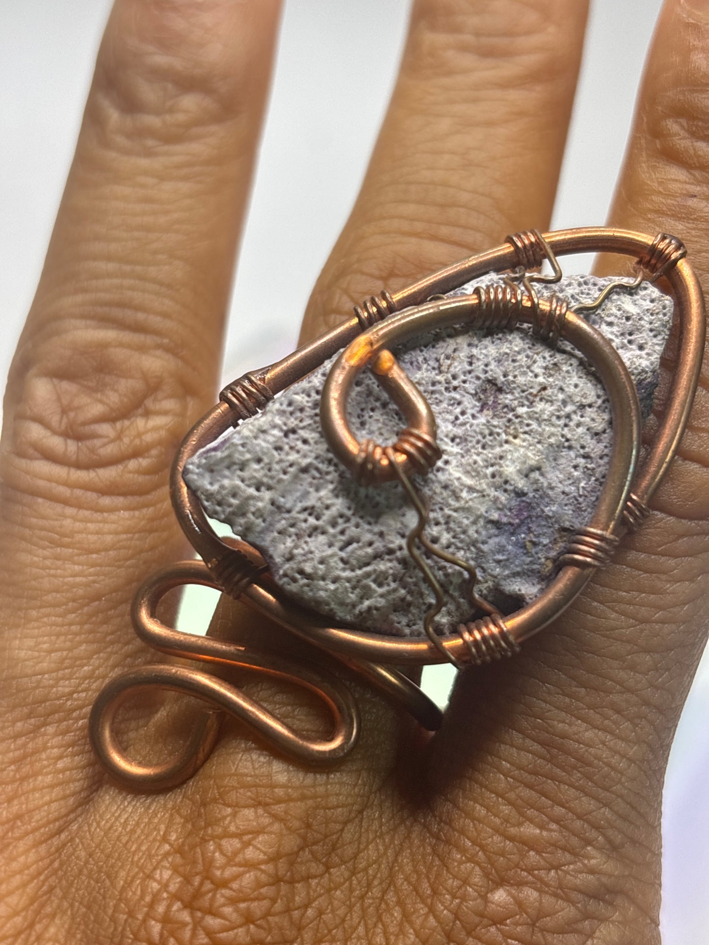 Purpurite jumbo ring