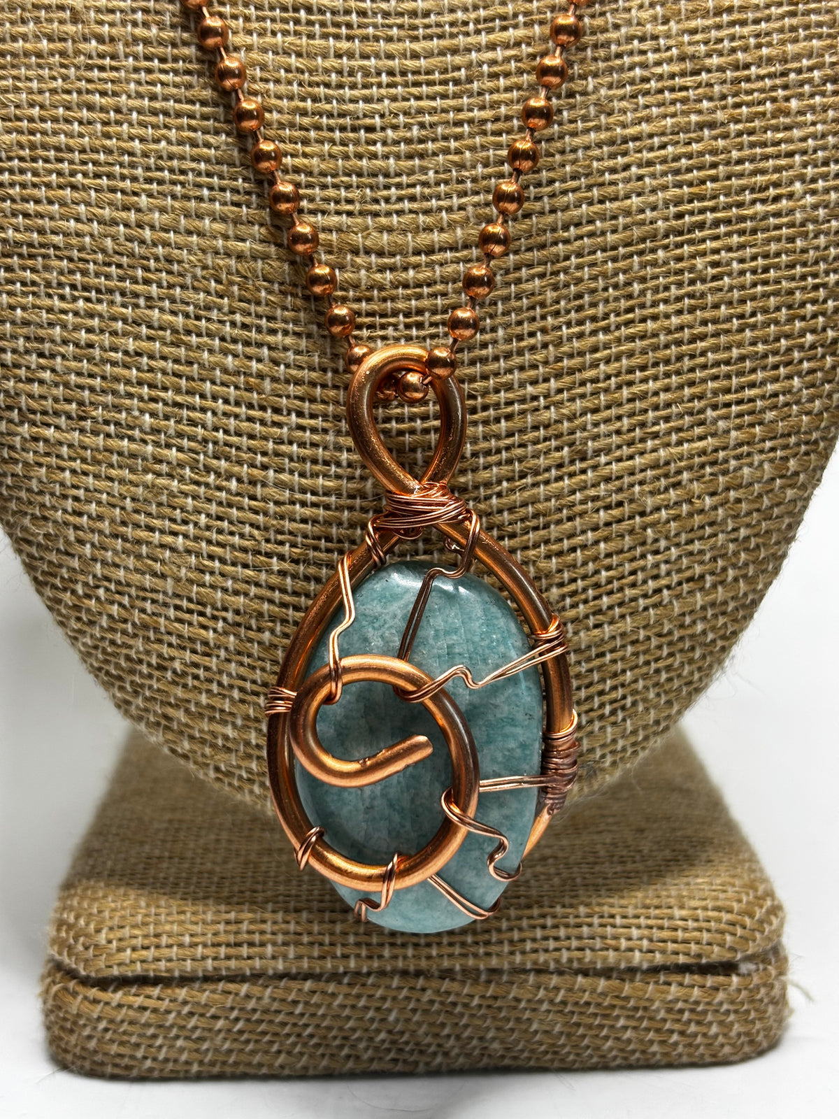 Amazonite pendant - The Kreative Unikorn LLC