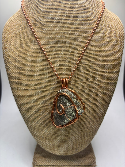 Abundance pendants (pyrite) - The Kreative Unikorn LLC