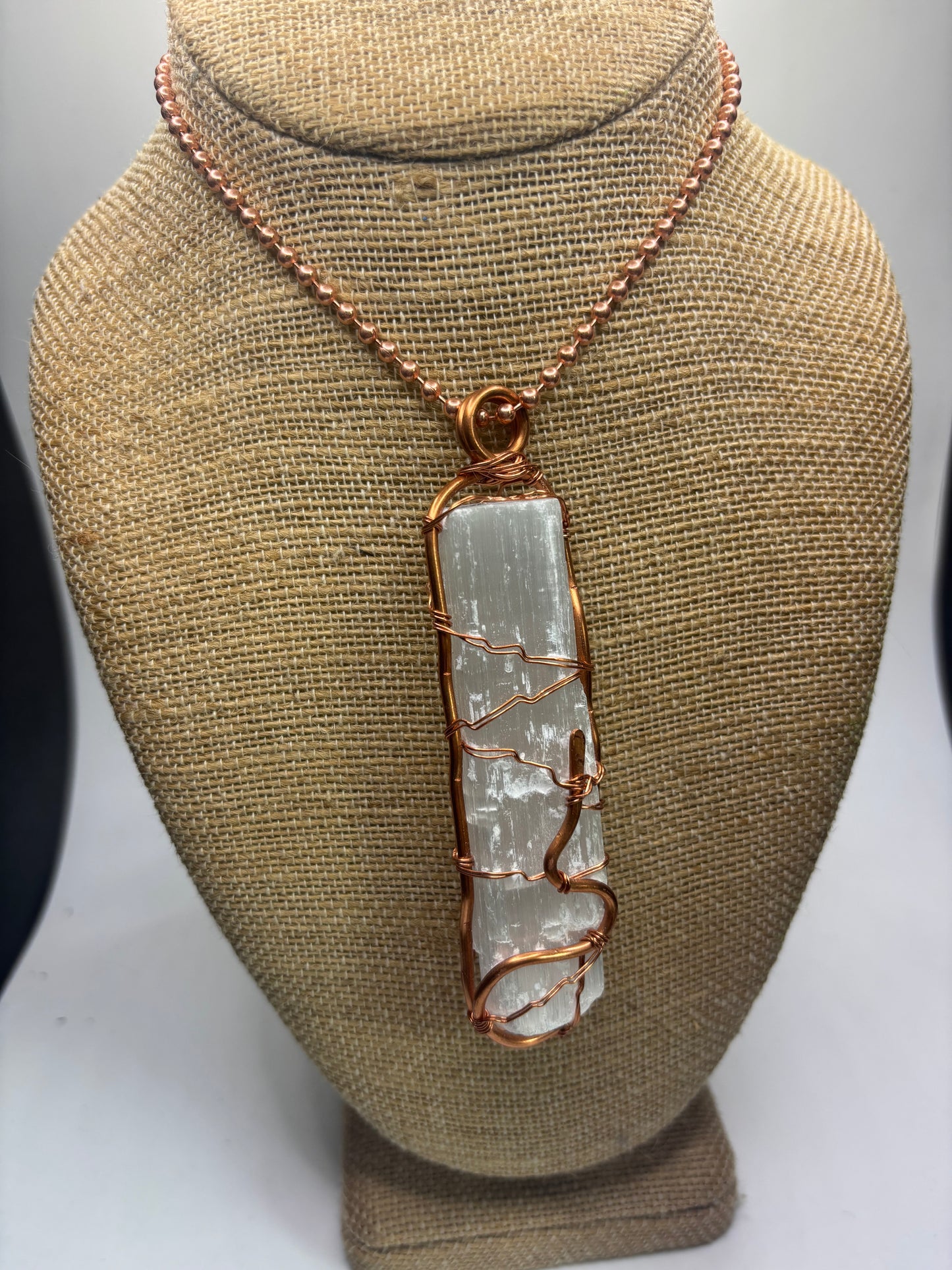 Selenite Pendant - The Kreative Unikorn LLC