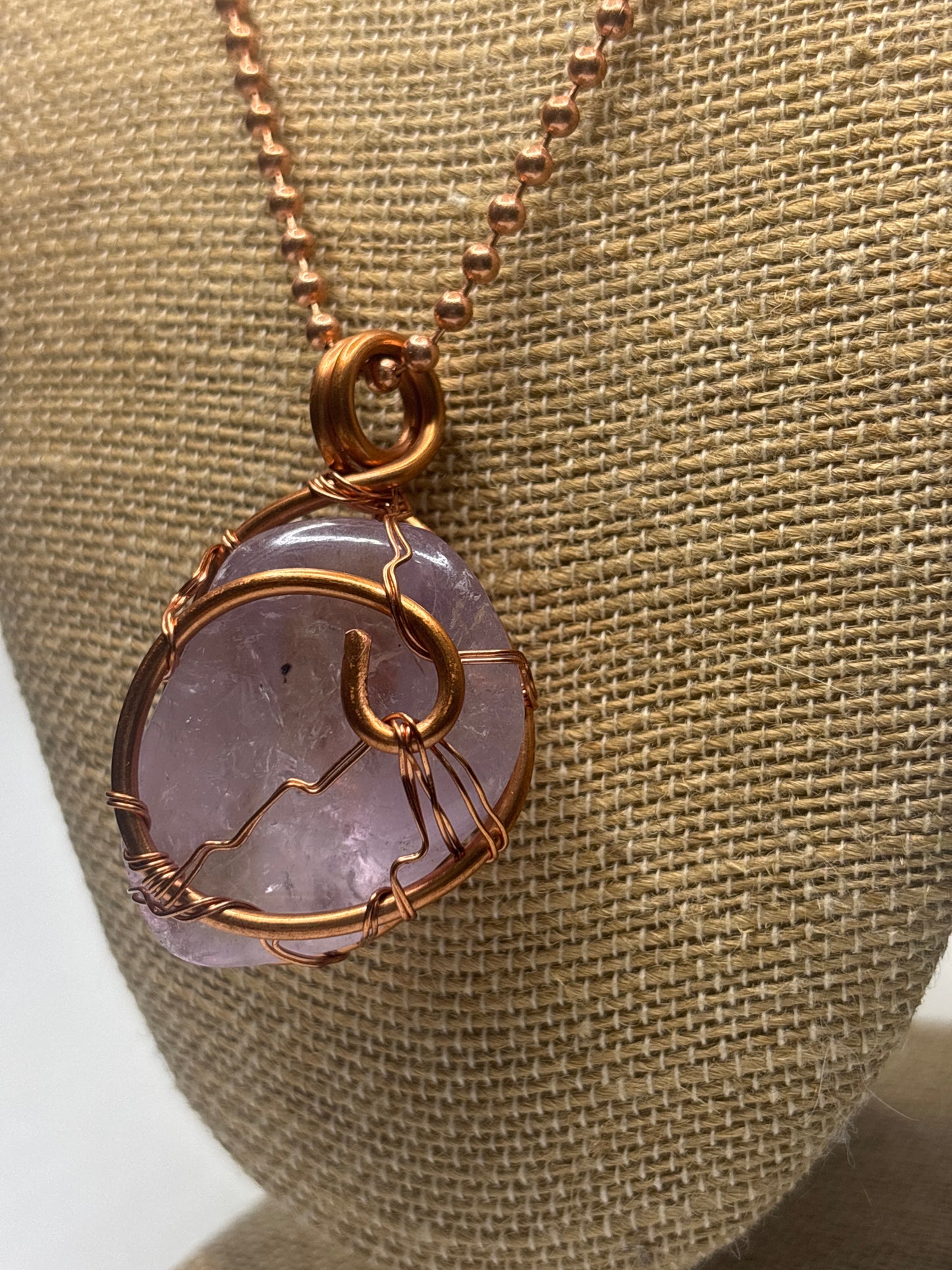Jumbo Amethyst (anxiety repellent) pendant