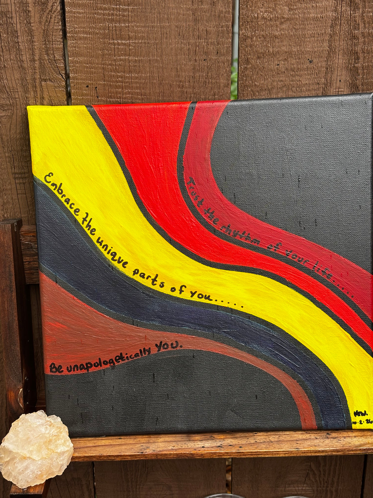 “The Rhythm Within” 12x12