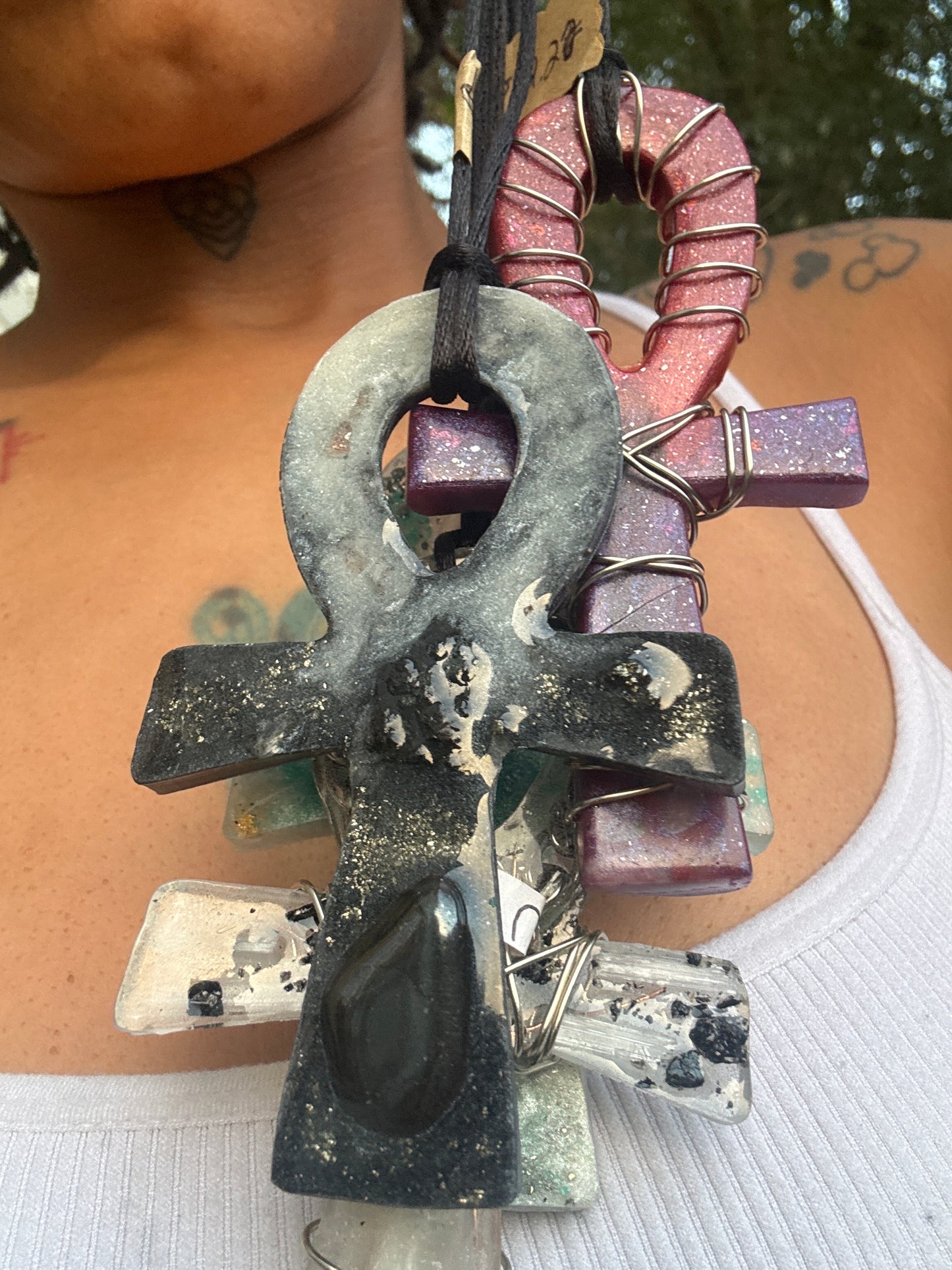 Orgonite Ankhs