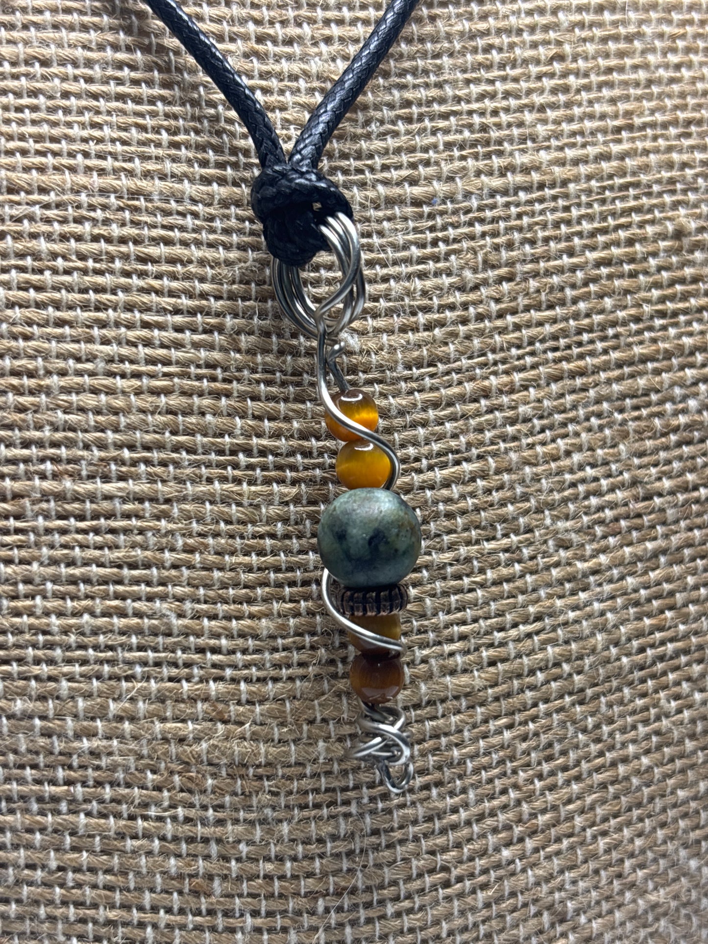 Grounding meditation pendant