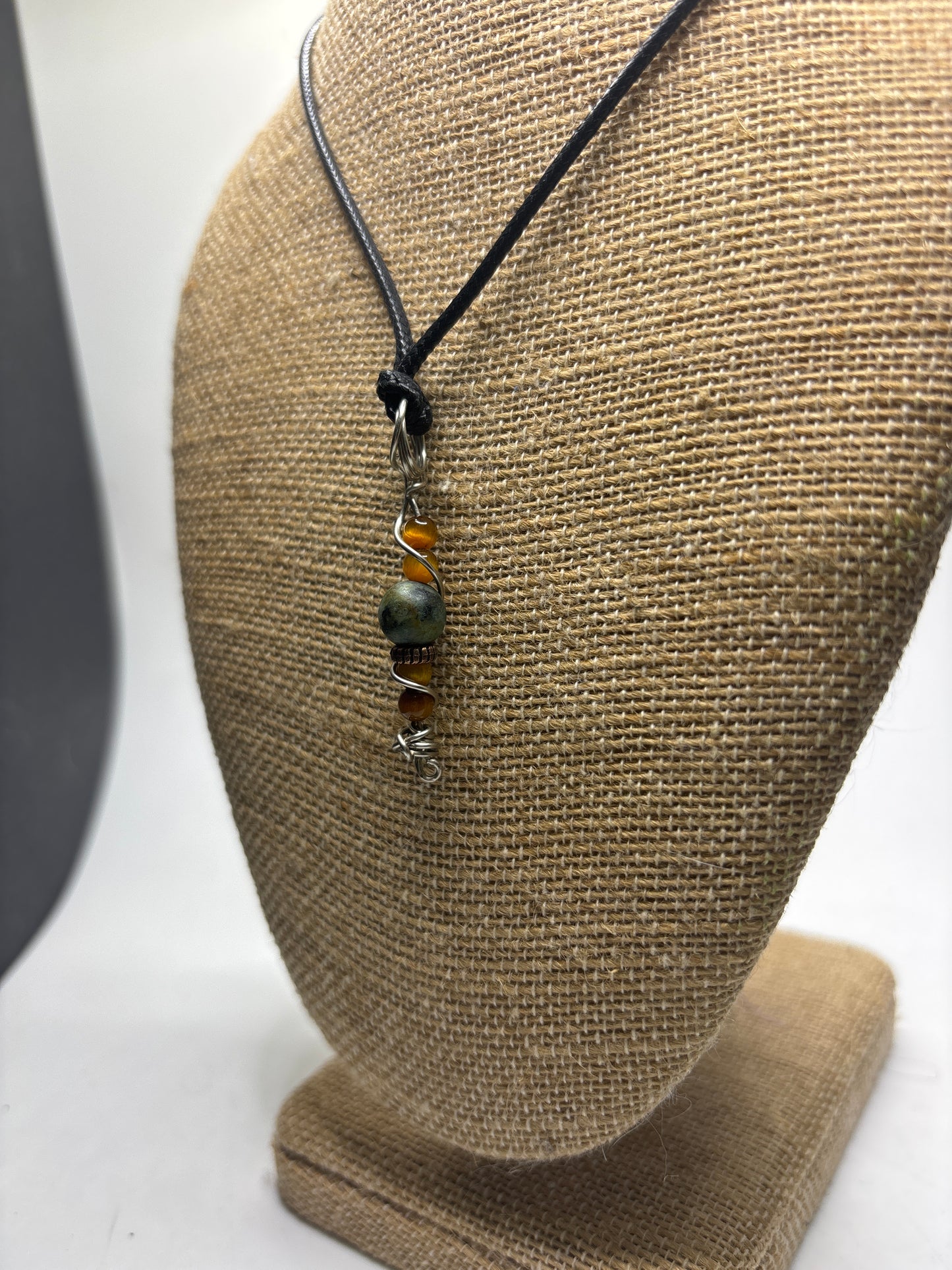 Grounding meditation pendant