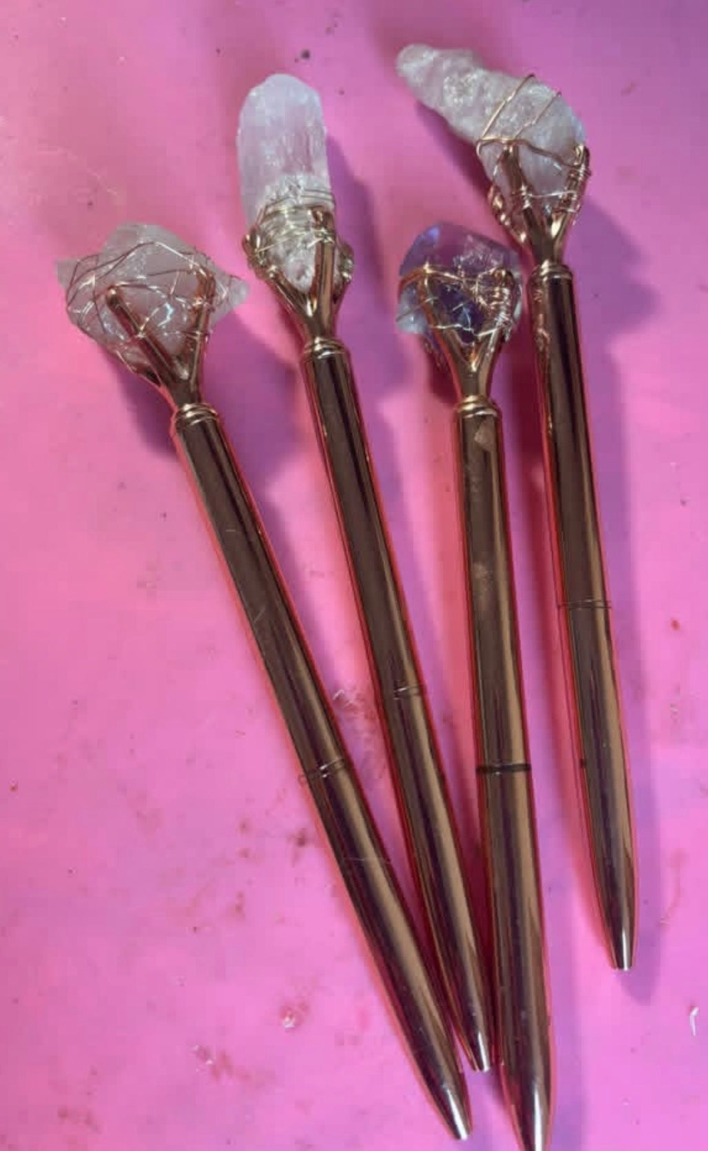 Crystal intention pens (preorder)