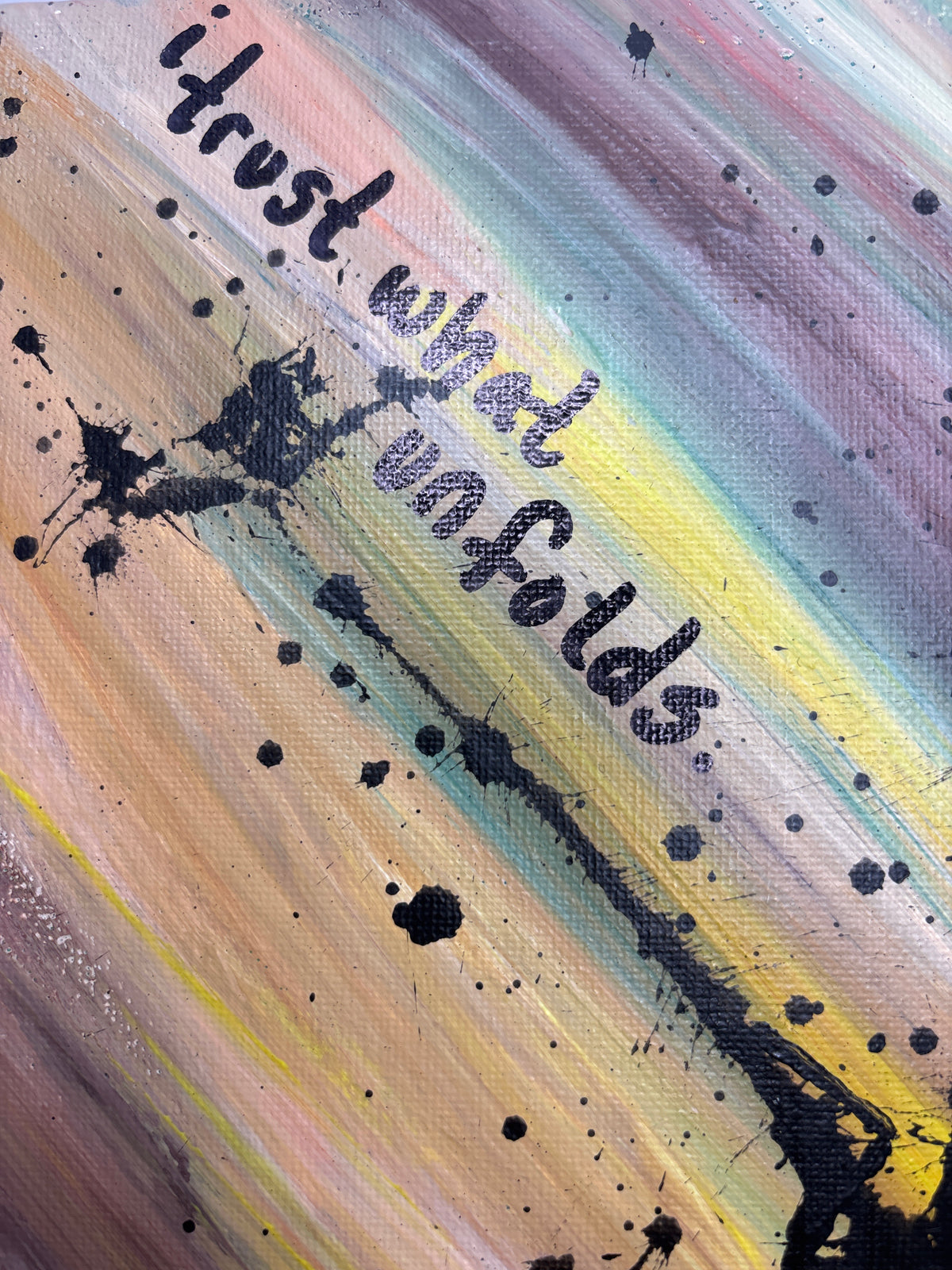“Unscripted” 9x11