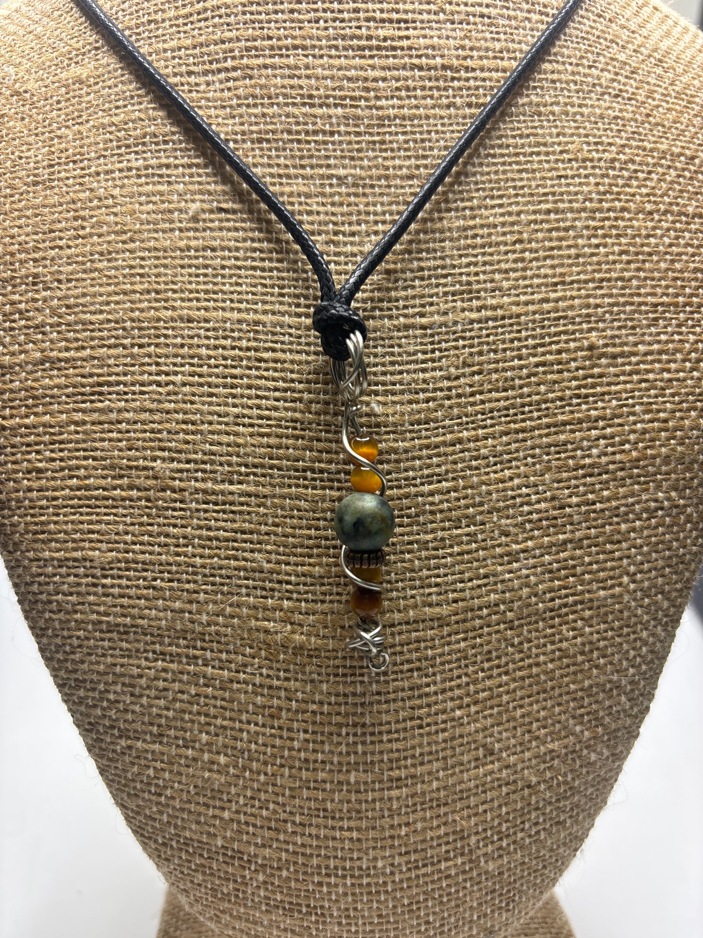 Grounding meditation pendant
