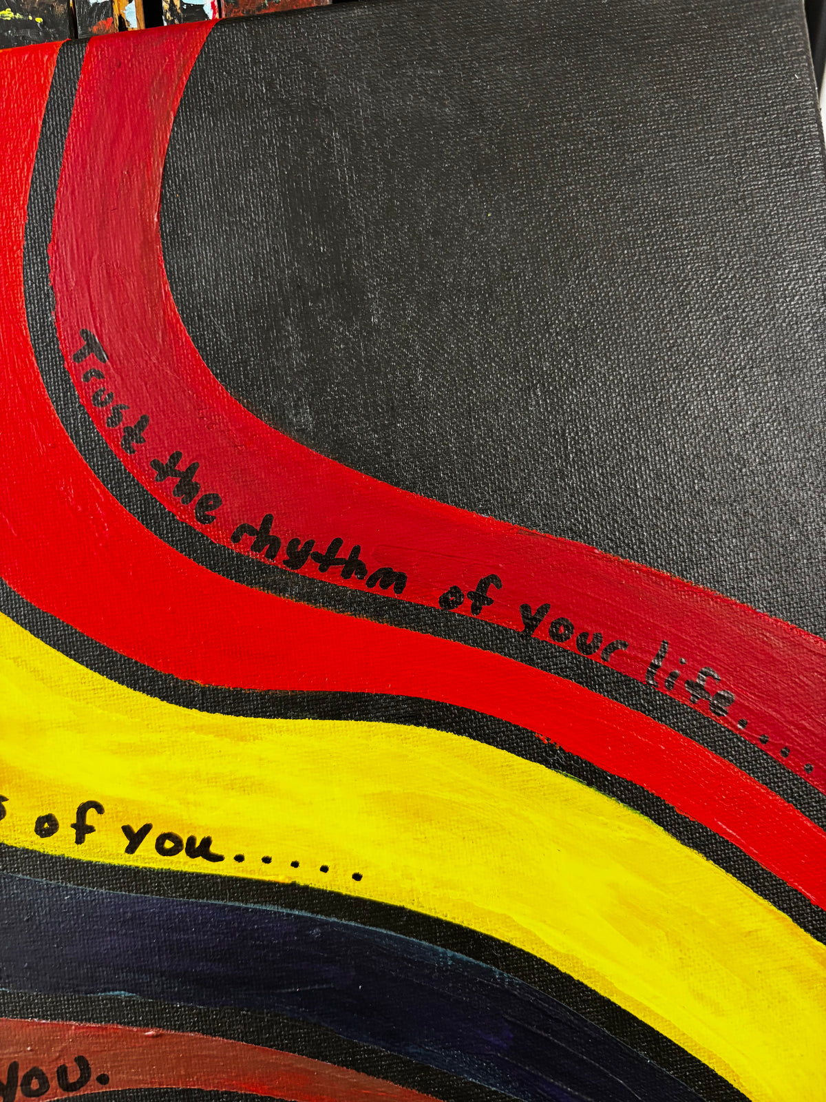 “The Rhythm Within” 12x12