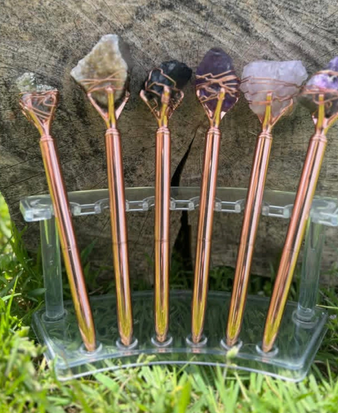 Crystal intention pens (preorder)