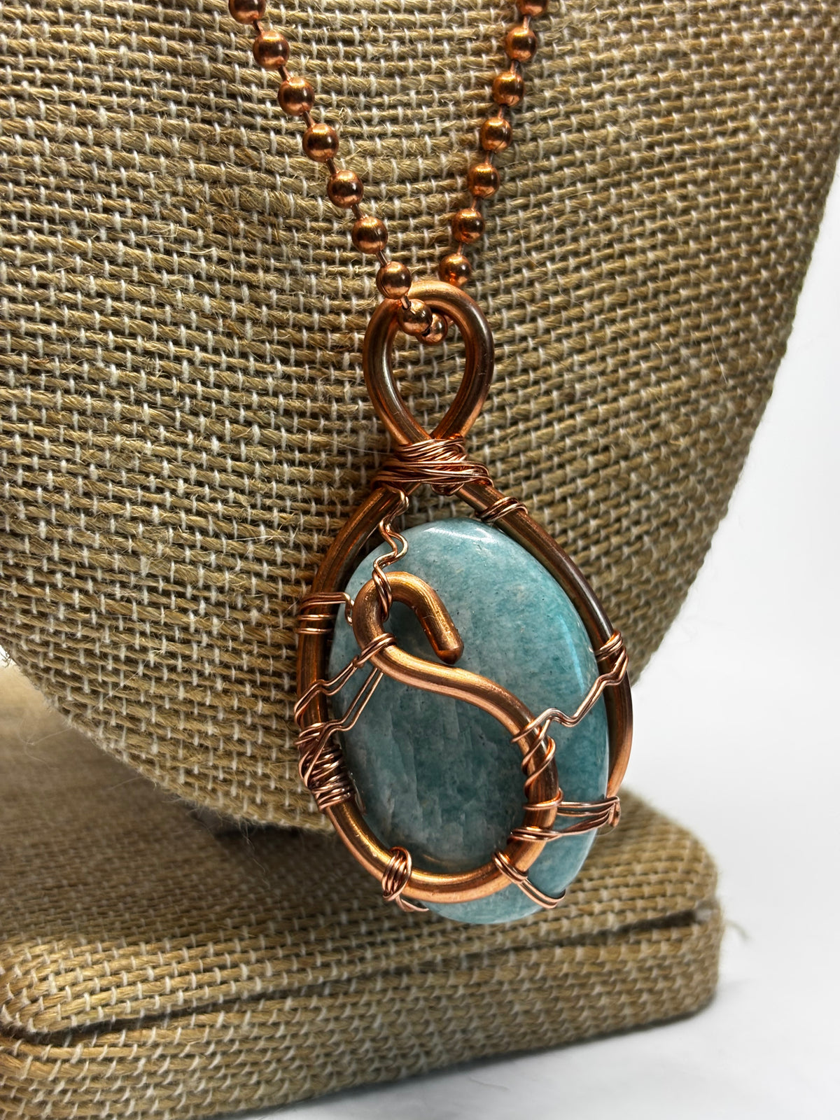Amazonite pendant - The Kreative Unikorn LLC