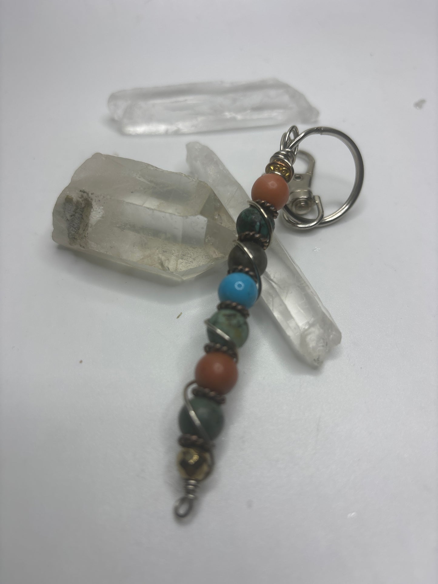 Crystal Keychain (mixed crystals) - The Kreative Unikorn LLC