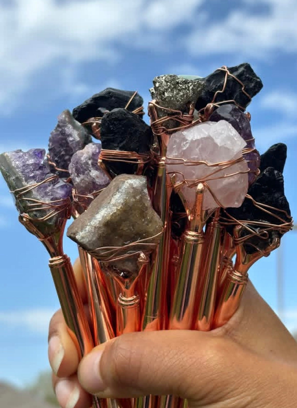 Crystal intention pens (preorder)