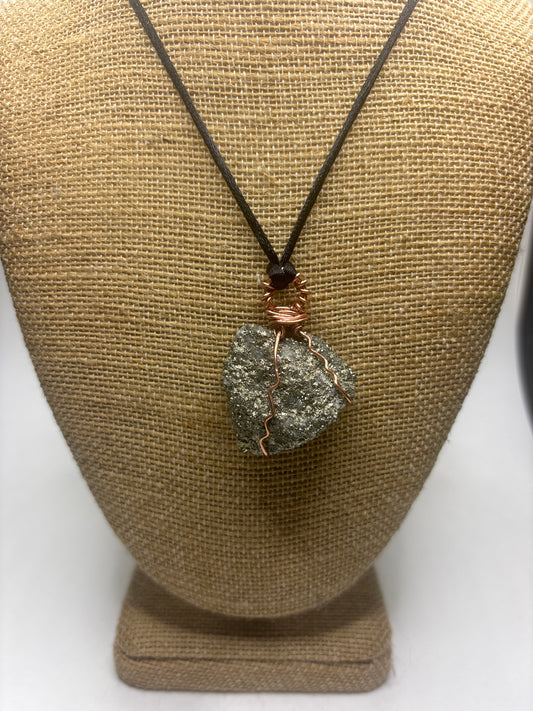 Abundance pendants (pyrite)
