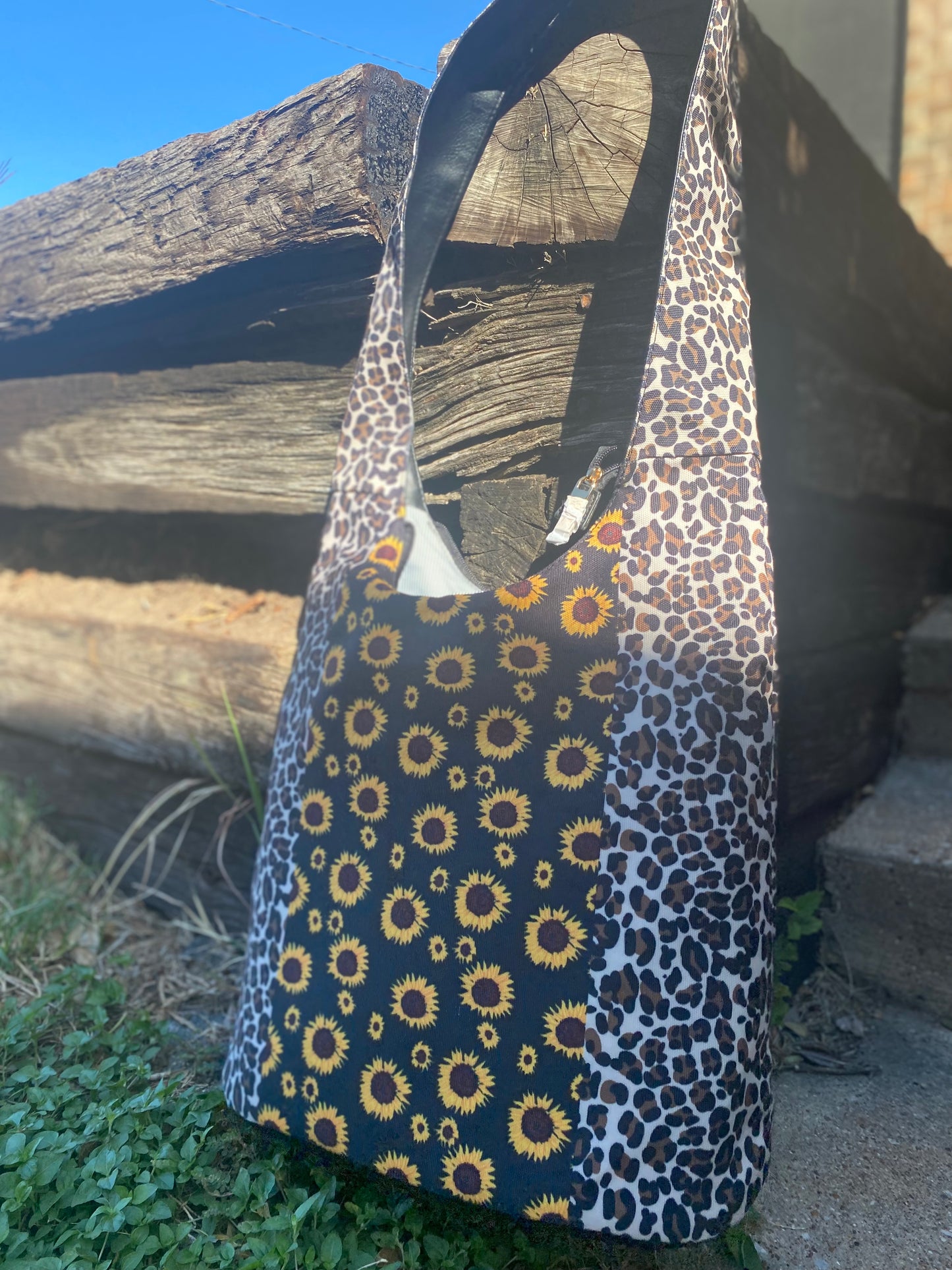 Sunflower messenger bag