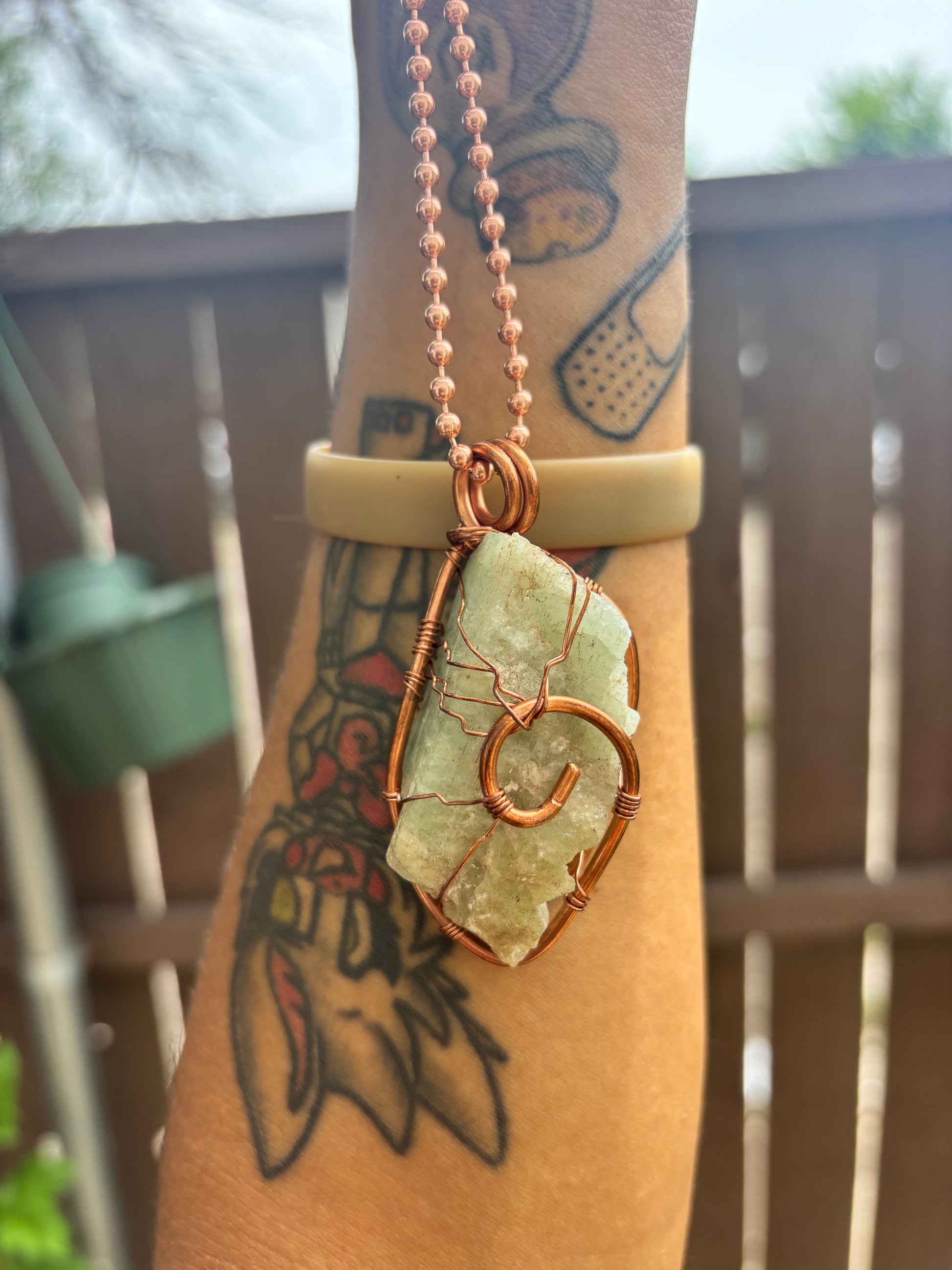 Jumbo Aventurine Pendant - The Kreative Unikorn LLC