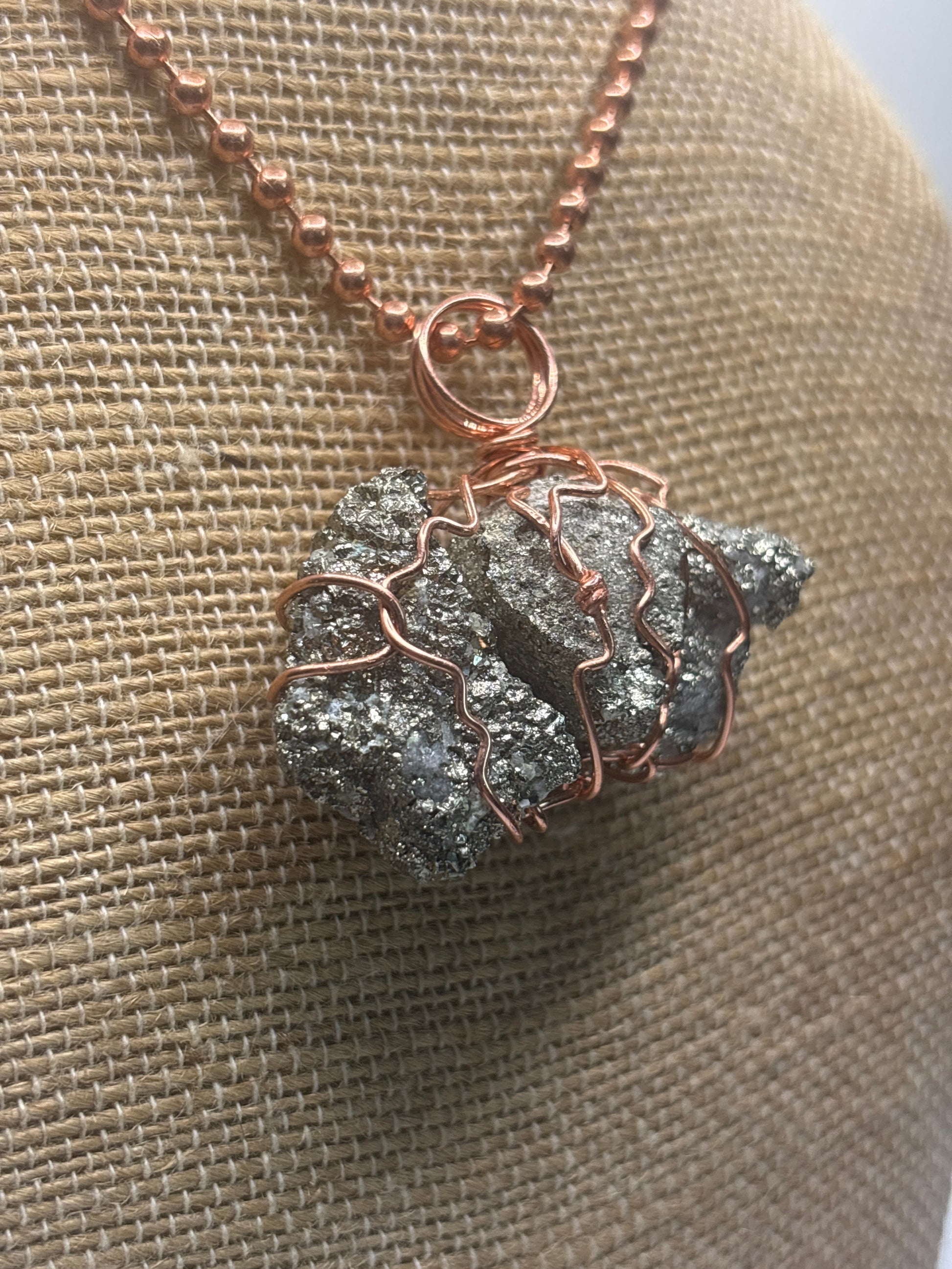 Abundance pendants (pyrite) - The Kreative Unikorn LLC