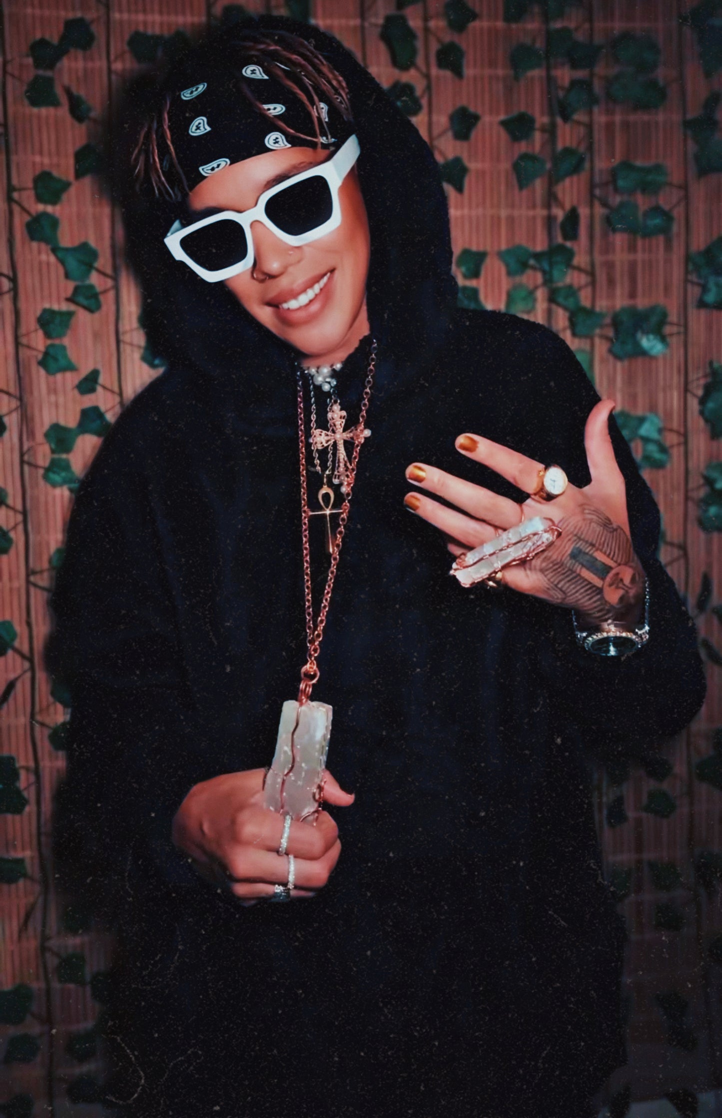 Selenite Knuckle Dusters (energy amplifier)