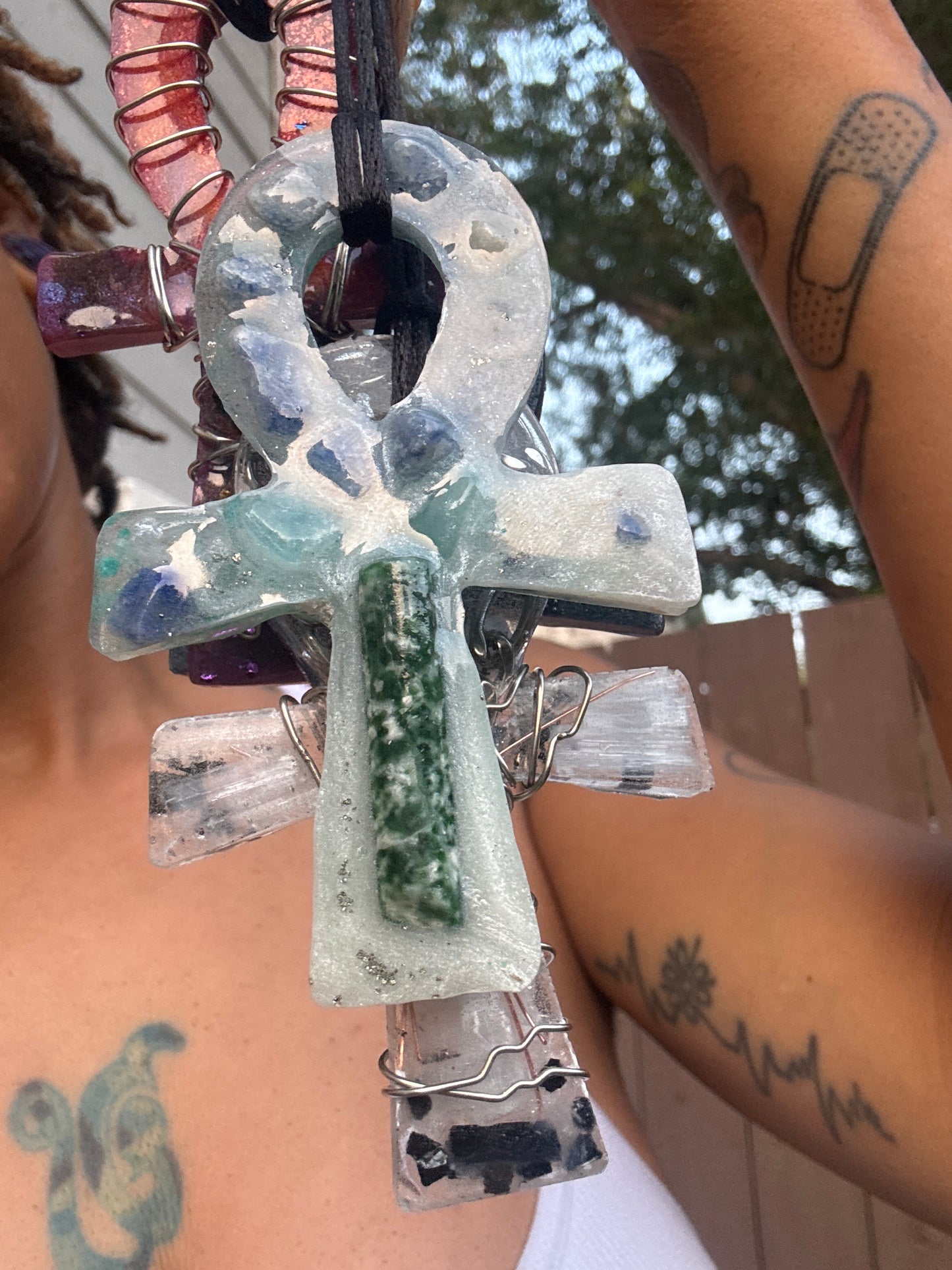 Orgonite Ankhs