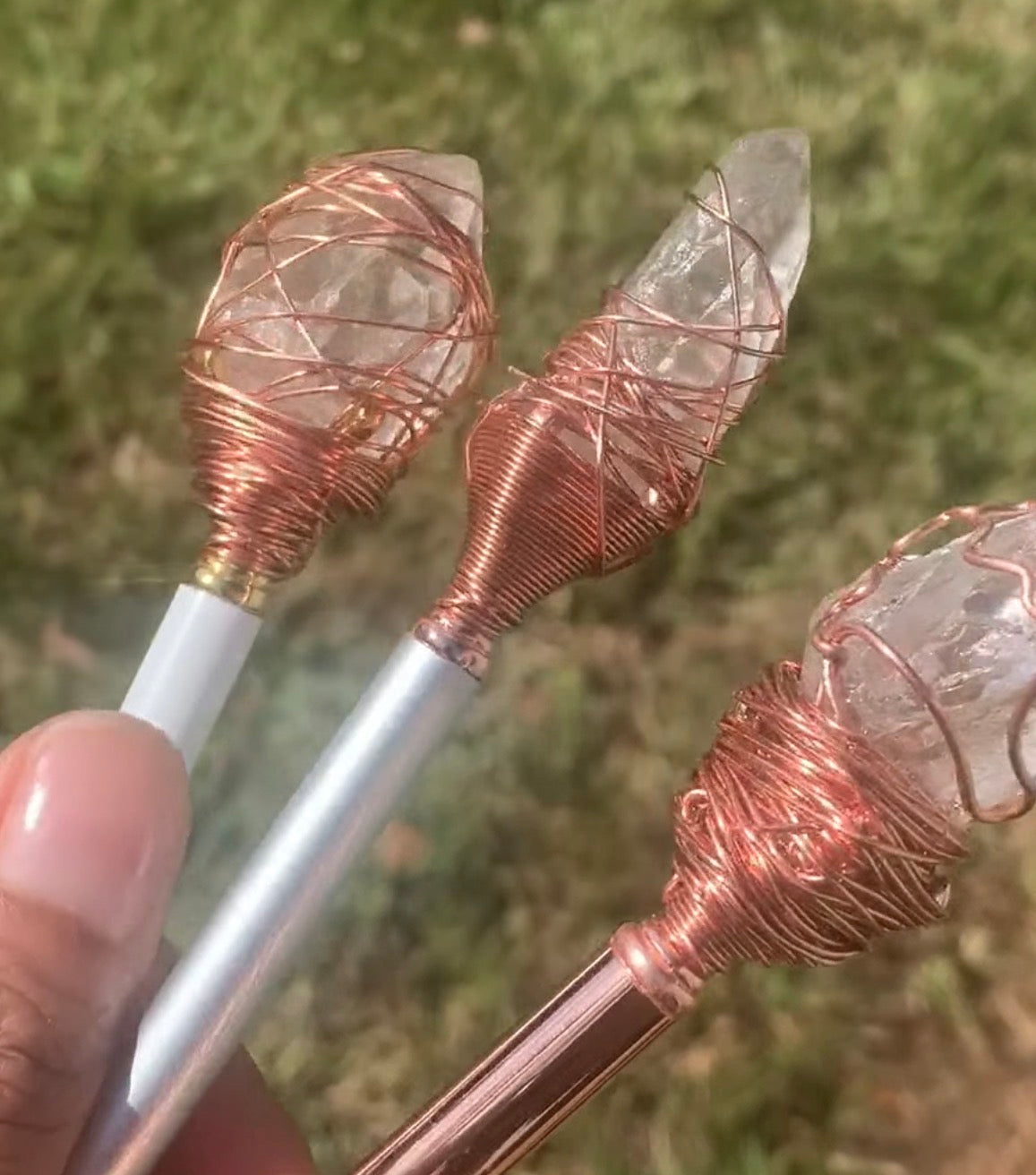 Crystal intention pens (preorder)
