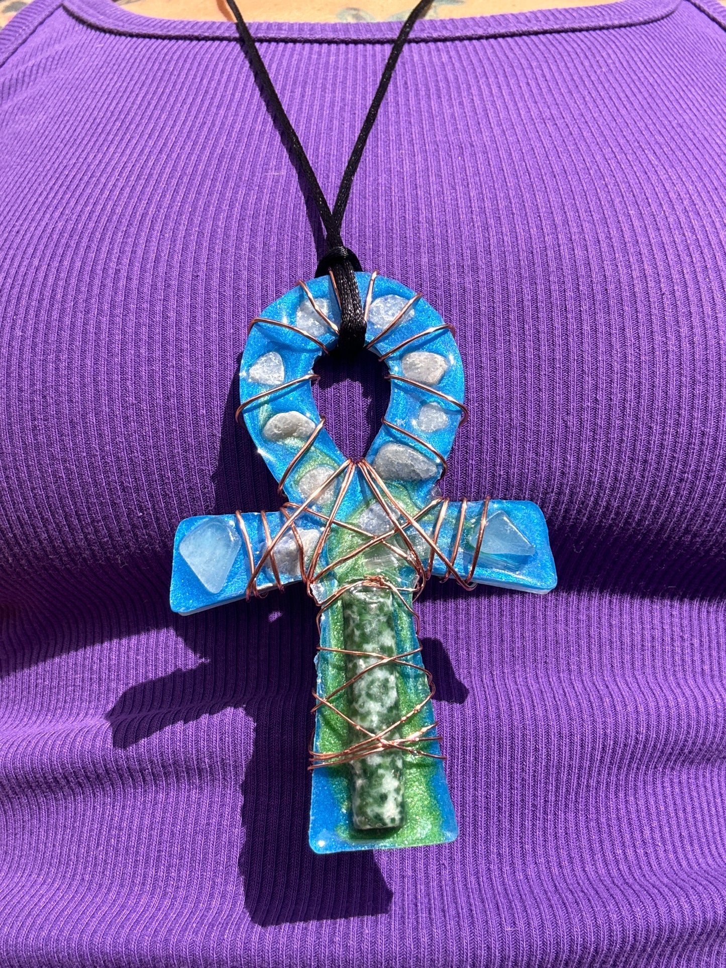 Orgonite Ankh Collection - The Kreative Unikorn LLC
