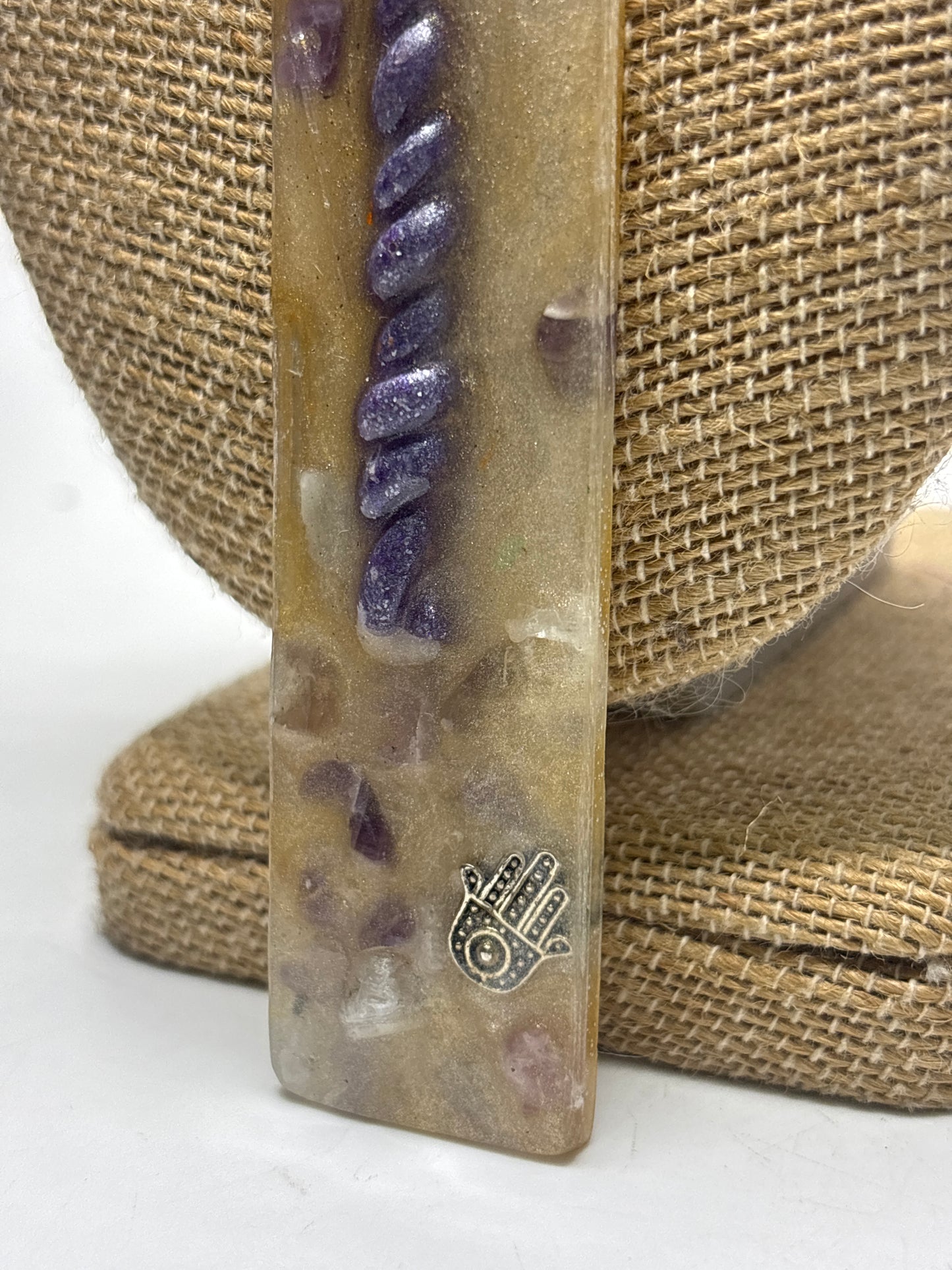 Organite abstract art pendants