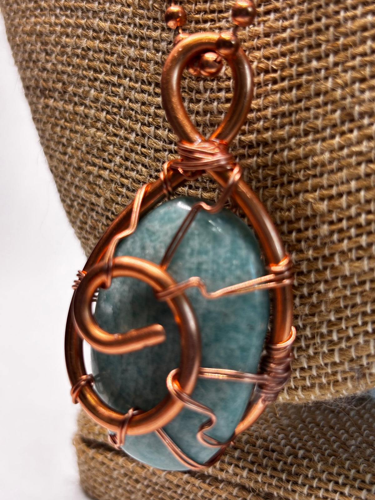 Amazonite pendant - The Kreative Unikorn LLC